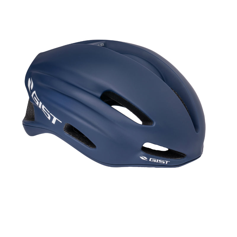 FIETSHELM VOLWASSEN GIST ROAD VELOCE BLAUW MAAT 56-62 VERSTELLING WIEL MAGNETISCHE FIDLOCK GESP SLUITING (EPS-PC)