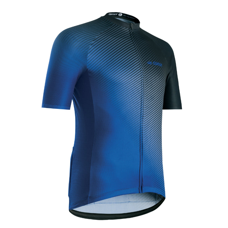 GIST HERENJERSEY FLOW KORTE MOUW RITS TOTAAL BLAUW L-5349