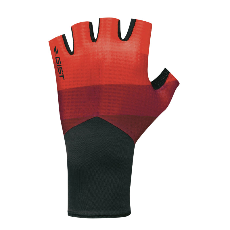 GANTS VELO COURT GIST SPEED NOIR-ROUGE XXL (PAIRE SUR CARTE) SANS VELCRO    -5528