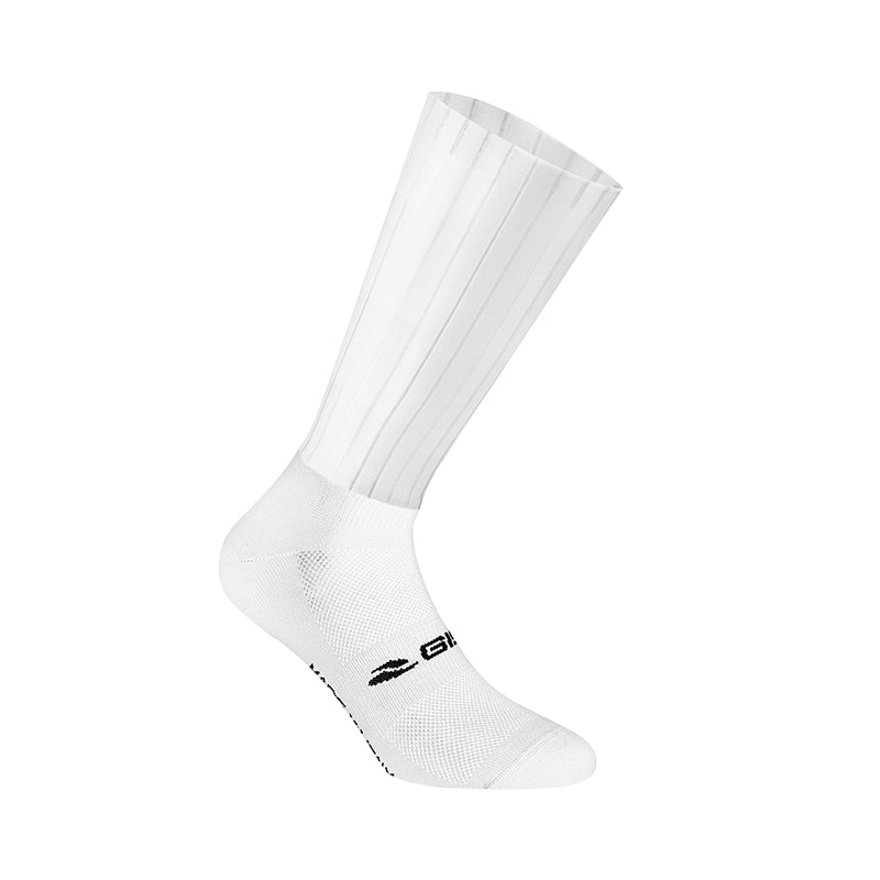 GIST SPEED SUMMER SOCKS-ANKLE SOCKS WHITE 40-43 ANTIBACTERIAL, BREATHABLE - HEIGHT 20CM (PAIR) -5856