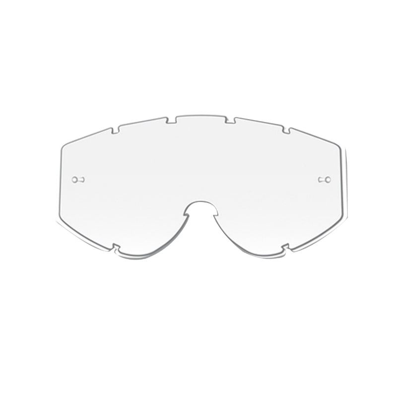 ECRAN MASQUE-LUNETTES CROSS PROGRIP POUR MODELE 3300 VISION TRANSPARENT - ANTI-BUEE-ANTI-RAYURES-ANTI-U.V.