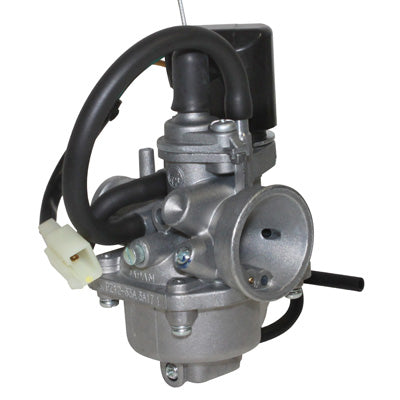 ADAPTABLE SCOOT CARBURETOR PEUGEOT 50 LUDIX, SPEEDFIGHT 3, JET FORCE, VIVACITY, KISBEE 2T - KYMCO 50 AGILITY, DINK, SUPER 8, VITALITY, PEOPLE 2T (TK ORIGIN DIAM 12 mm) -P2R JAPAN PREMIUM QUALITY-