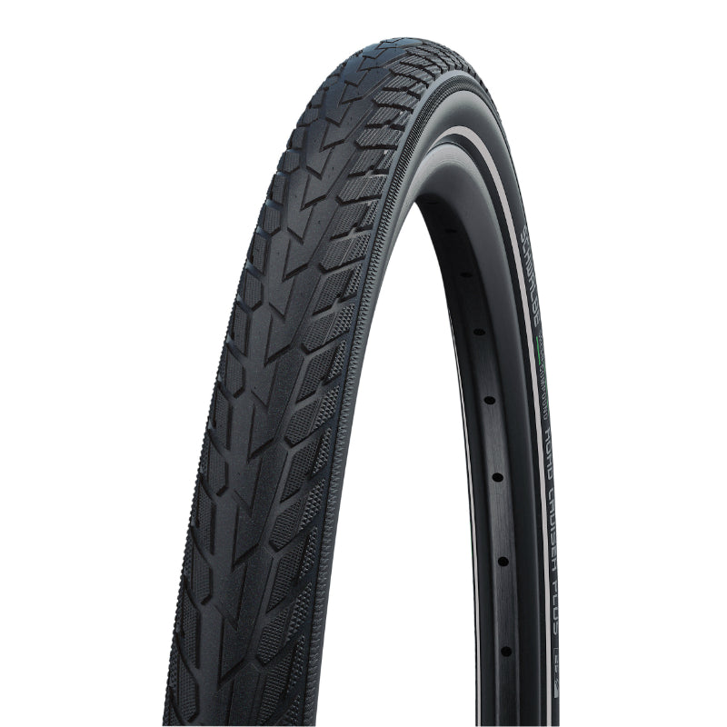 PNEU VTT URBAIN 29 X 2.15 SCHWALBE ROAD CRUISER PLUS TR NOIR (55-622) RENFORT GREENGUARD FLANC REFLEXCOMPATIBLE VAE