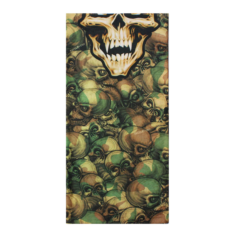 TOUR DE COU PRINTEMPS-ETE LETHAL THREAT SKULL CAMO FACE