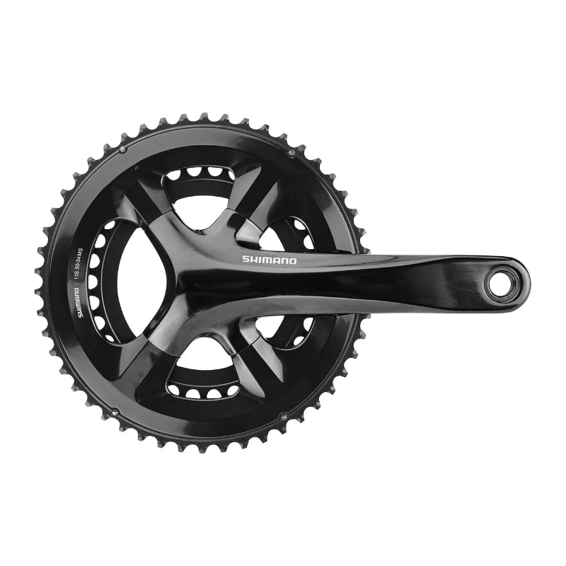 SHIMANO 11S ROAD-CRANKSTEL. RS510 ZWART 172,5 mm 50-34 (COMPATIBEL MET ALLE GROEPEN) (ASSEMBLAGE IN DE WERKPLAATS)