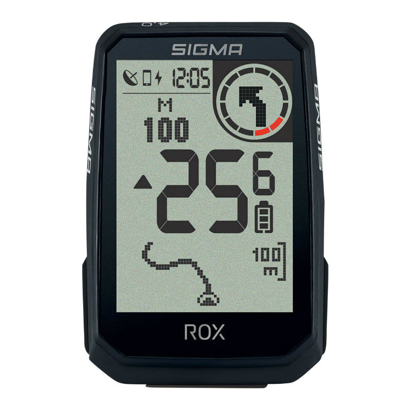 SIGMA ROX4.0 GPS ENDURANCE BLACK ALTIMETER METER (AUTONOMY 41 hours)