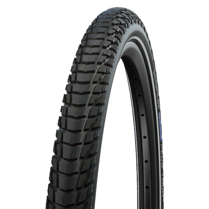 MTB TIRE 27.5 X 2.15 SCHWALBE MARATHON PLUS TOUR BLACK TR (55-584) 5mm REINFORCEMENT REFLEX SIDEWALL APPROVED VAE e50