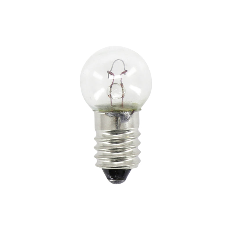 AMPOULE-LAMPE STANDARD 12V  4W CULOT E10 ECLAIRAGE BLANC (A VISSER) (VENDU A L'UNITE)  -SELECTION P2R-