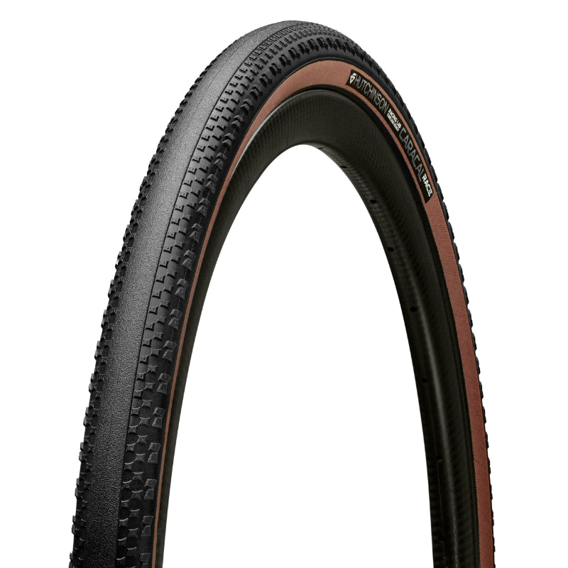 PNEU GRAVEL 700 X 40 HUTCHINSON CARACAL RACE RACING LAB TAN NOIR-MARRON TUBELESS READY RENFORCE TS (40-622)