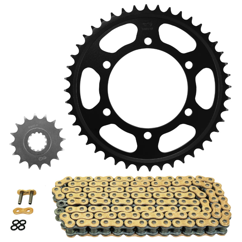 KIT CHAINE ADAPTABLE YAMAHA 1000 FZS FAZER 2001+2006  530  16x44  (DIAM COURONNE 110-130-10.25)  (DEMULTIPLICATION ORIGINE)  -AFAM-