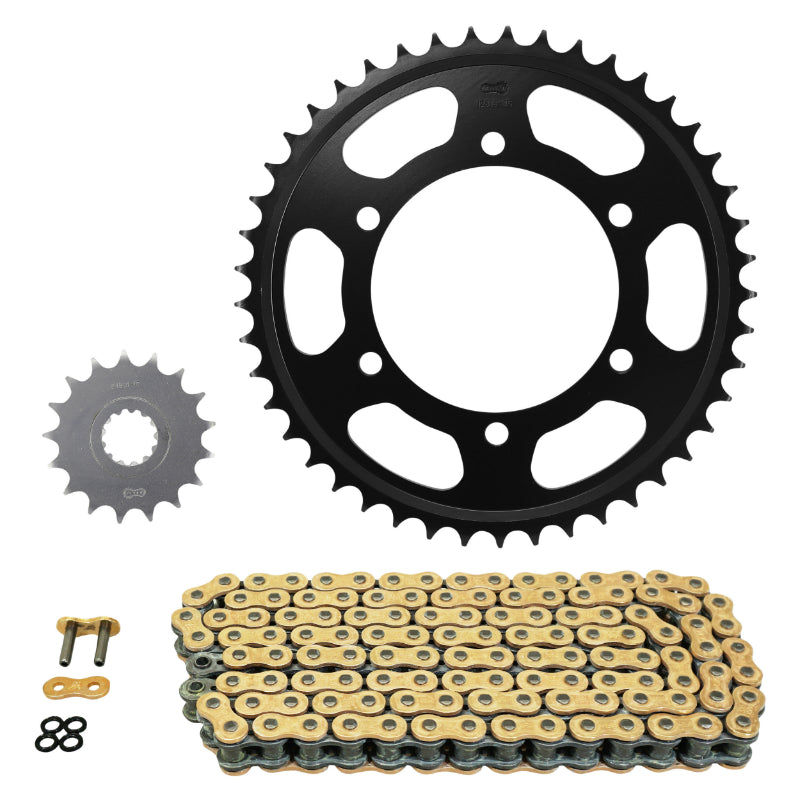 KIT CHAINE ADAPTABLE YAMAHA 1000 FZ1 S FAZER 2006+2015  530  17x45  (DIAM COURONNE 110-130-10.25)  (DEMULTIPLICATION ORIGINE)  -AFAM-