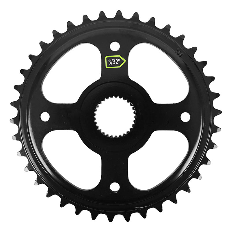 BAFANG E-BIKE CHAINRING FOR M410 CL ENGINE 53 mm 38 TTS BLACK (CW G333.1B) NARROW WIDE