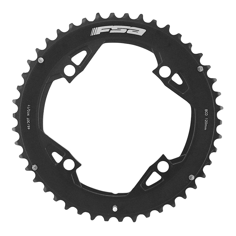 ROAD CHAINRING 4BRA D.120 FSA GOSSAMER PRO 46DTS DOUBLE 11V. BLACK