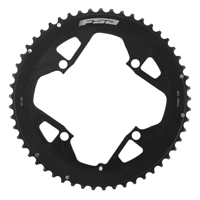 ROAD CHAINRING 4BRA D.120 FSA GOSSAMER PRO 53DTS DOUBLE 11V. BLACK