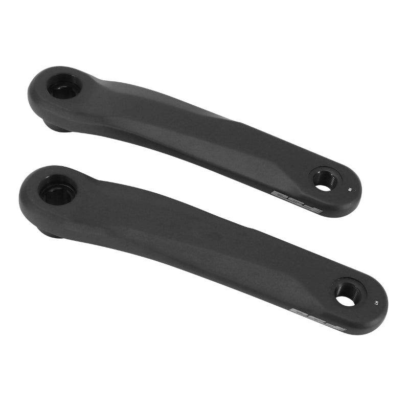 RIGHT + LEFT CRANK VAE - E-BIKE FSA CK-745 170mm BLACK JIS FOR SHIMANO E5000 MOTOR (PAIR)