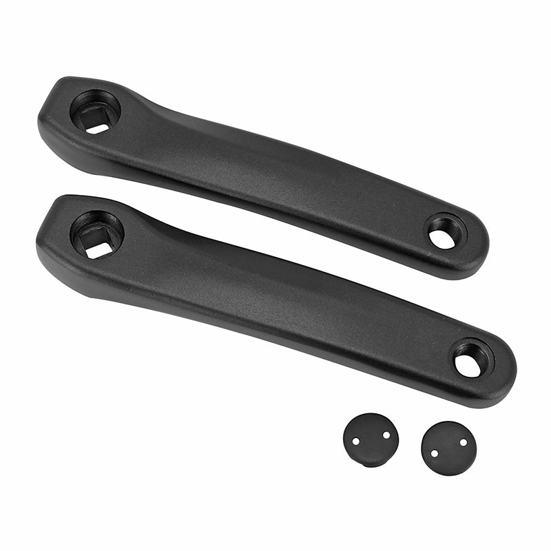 MANIVELLE DROITE + GAUCHE VAE - E-BIKE LONGUEUR 170mm NOIR JIS  -P2R-