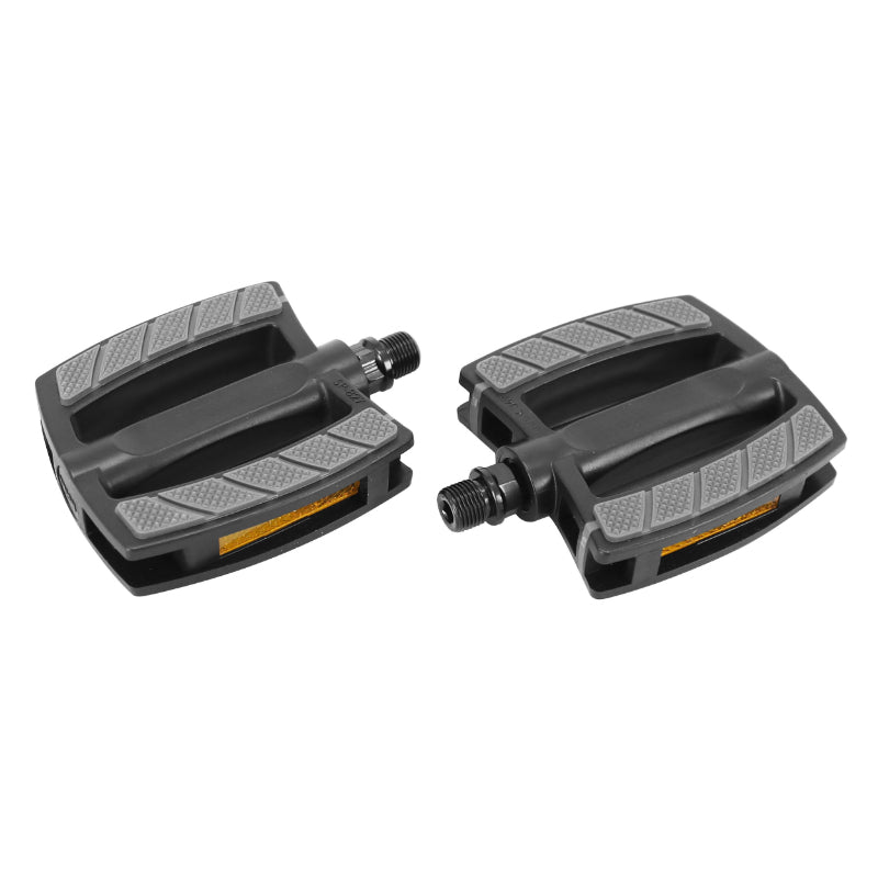 MARWI CITY PEDAL BLACK SP481 RESIN THREAD 1-2" (PAIR ON CARD)