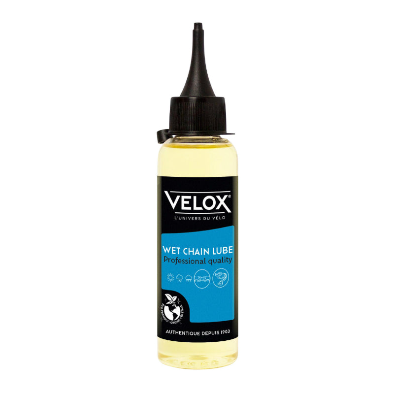 VELOX WET LUBE FIETSKETTING SMEERMIDDEL VOOR NATTE OMSTANDIGHEDEN (100ml)