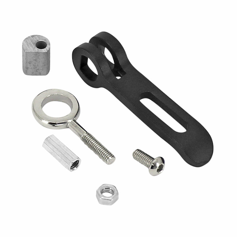 LEVIER DE VERROUILLAGE DU SYSTEME-SUPPORT DE PLIAGE AVEC VIS POUR TROTTINETTE XIAOMI M365, PRO, 1S, ESSENTIAL, PRO 2  (VENDU A L'UNITE)  -P2R-