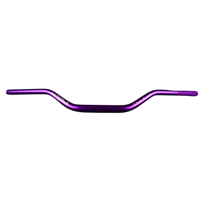 HANDLEBAR 50 A BOX KRM PRO RIDE OVERSIZE DIAM 28.6mm ALU FULL VIOLET HOLOGRAPHIC LOGO