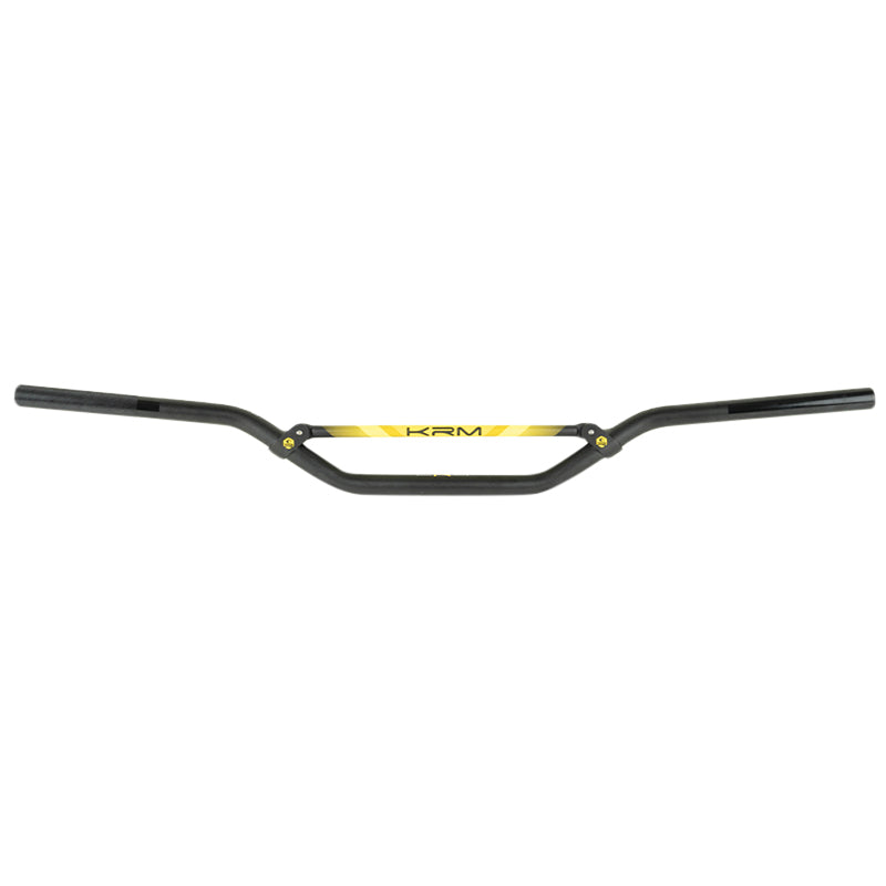 HANDLEBAR 50 A BOX KRM PRO RIDE DIAM 22.2mm ALU BLACK-YELLOW