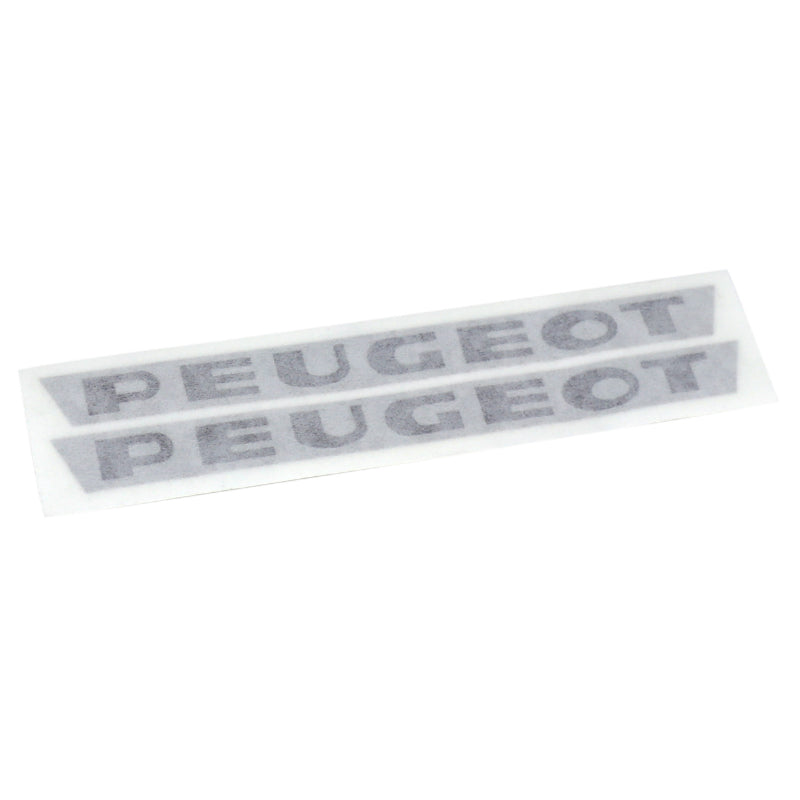 PEUGEOT 103 MOTORCYCLE STICKER FOR GREY-BLACK SIDE COVER (SOLD IN PAIR) -P2R SELECTION-