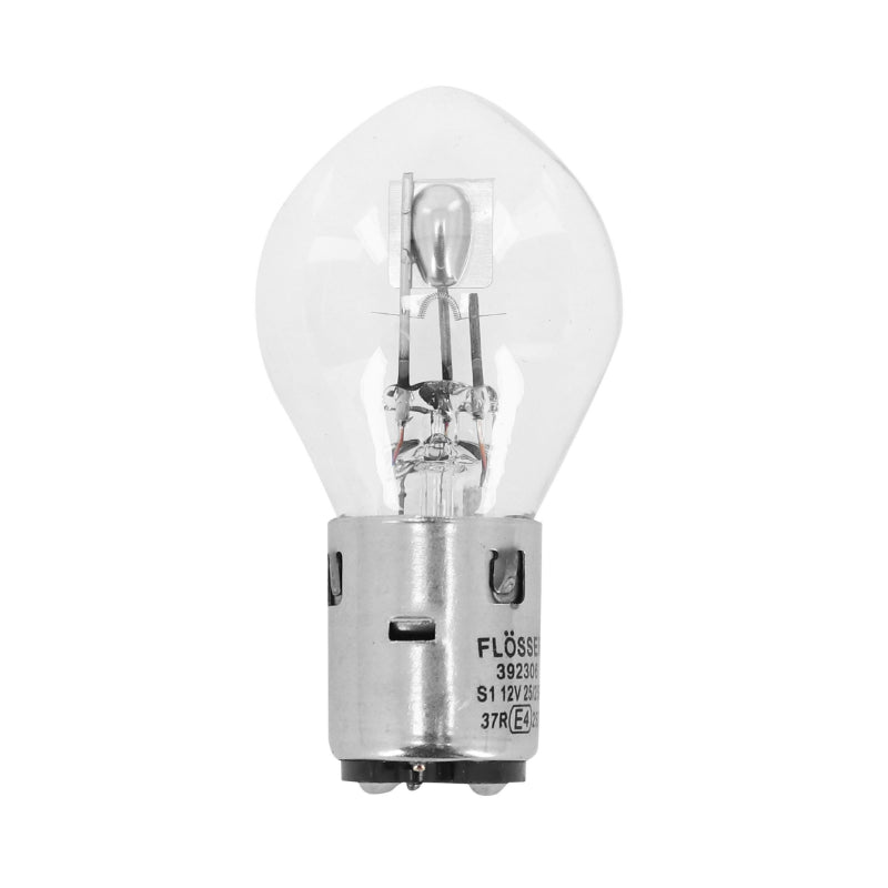 STANDARD LAMP BULB 12V 25-25W BA20d BASE BULB S1 WHITE (PROJECTOR) (SOLD INDIVIDUALLY) -FLOSSER-