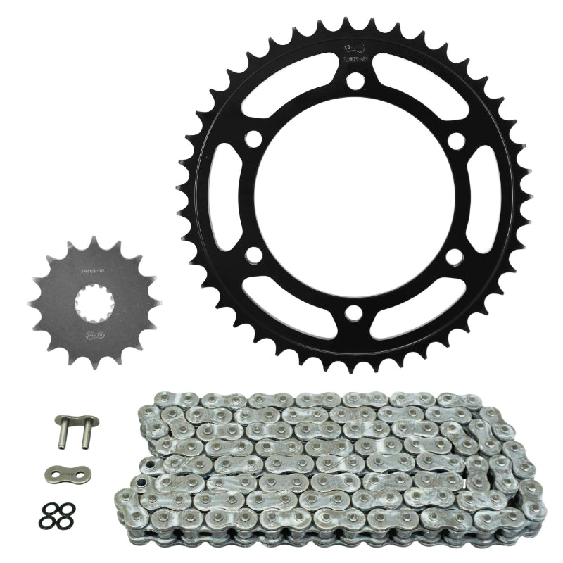 KIT CHAINE ADAPTABLE YAMAHA 850 TDM 4TX4 1999+2001  525  16x43  (DIAM COURONNE 125-145-10.5)  (DEMULTIPLICATION ORIGINE)  -AFAM-