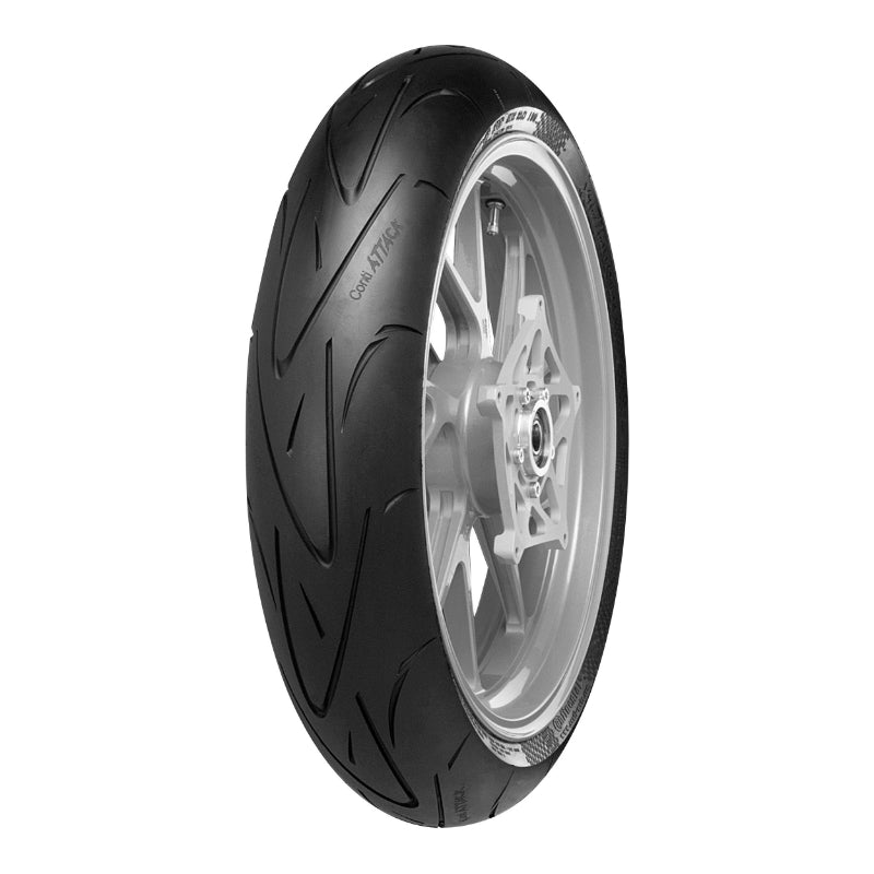 PNEU MOTO 17'' 120-70-17 CONTINENTAL CONTISPORTATTACK 4 RADIAL ZR M-C FRONT TL 58W