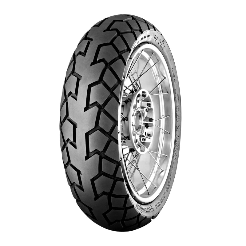 MOTORCYCLE TIRE 17'' 130-80-17 CONTINENTAL TKC 70 MC REAR TL 65T M+S