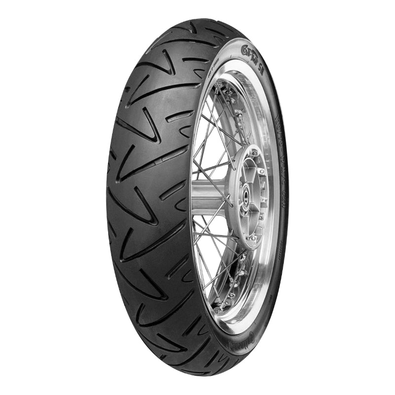 MOTORCYCLE TIRE 17'' 100-80-17 CONTINENTAL CONTITWIST SPORT SM MC FRONT TL 52H