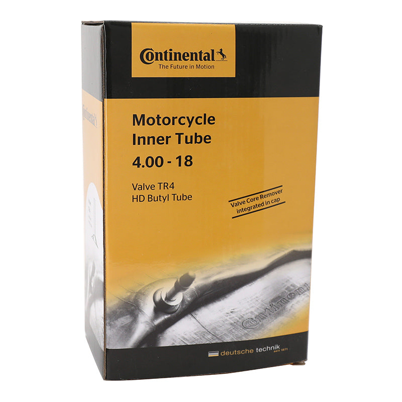 18'' AIR TUBE 4.00-18, 5.00-18 120-90-18, 130-80-18, 140-80-18 CONTINENTAL F 18 CR VALVE TR4 (OFF ROAD)