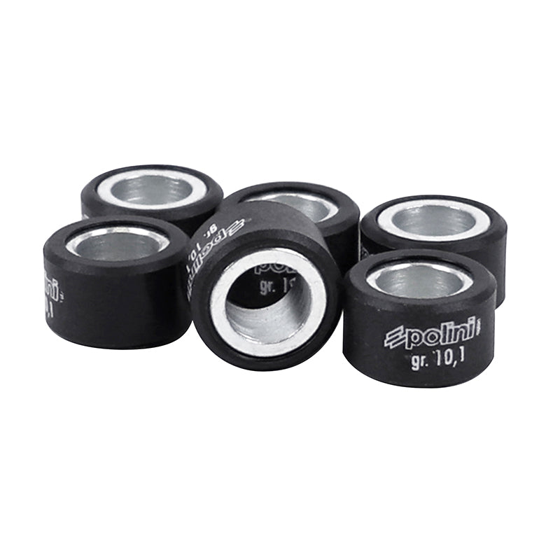 MAXISCOOTER ROLLER POLINI 20x12 10.1g HI SPEED FOR YAMAHA 125 XMAX, MAJESTY - MBK 125 SKYCRUISER, SKYLINER (PACK OF 6) (242.153)