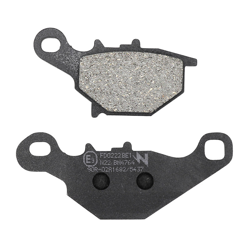 NEWFREN BRAKE PAD FOR SUZUKI 50 STREET MAGIC 1998+, 80 RM 1996+2001, 85 RM 2002+2004, 125 DR ZL 2003+2020, 125 AN 1995+2000 - KAWASAKI 125 KLX L 2003+2006 AV (FD0222BE1) (ELITE ORGANIC)