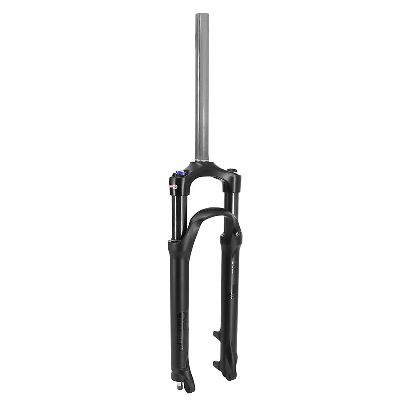 FOURCHE VTT 27.5" SUNTOUR XCR32 AIR LOR MTB ALU NOIR 80mm POUR FREIN A DISQUE PIVOT LISSE 1"1-8-28,6 EXTERIEUR