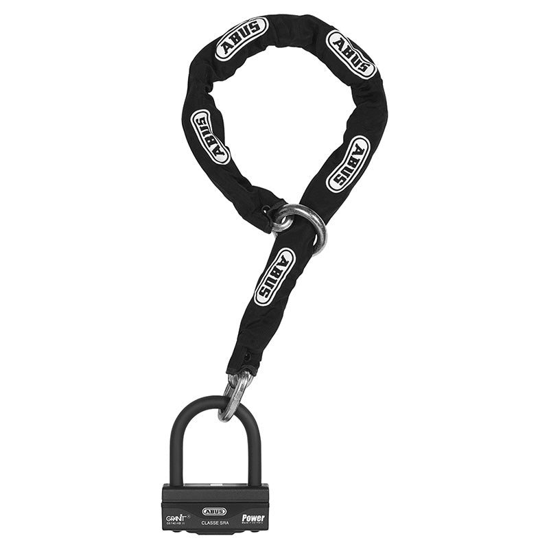 ABUS GRANIT 58HBIII 1.20M CHAIN ​​LOCK LINK DIAM 12 mm WITH LASS WITH U 84 x 100 mm (DIAM 18 mm) (SRA CLASS)