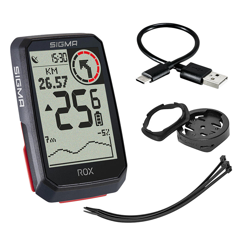 SIGMA ROX4.0 GPS BLACK ALTIMETER METER -BULK-