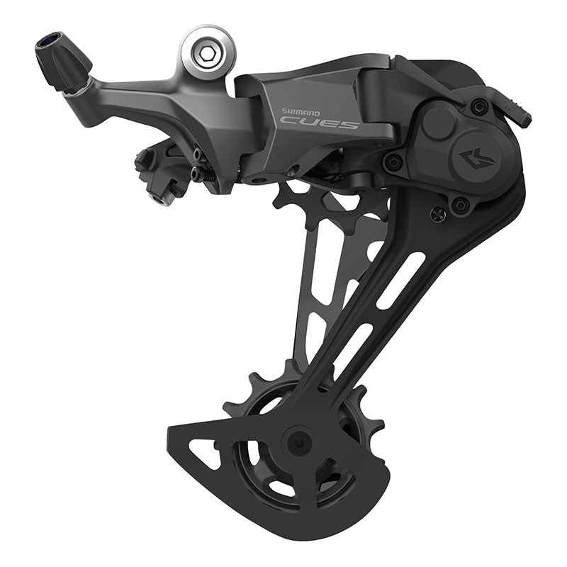 DERAILLEUR VTT ARRIERE SHIMANO 10-11V. CUES U6000 SHADOW RD+ POUR MONO PLATEAU (MONTAGE ATELIER)