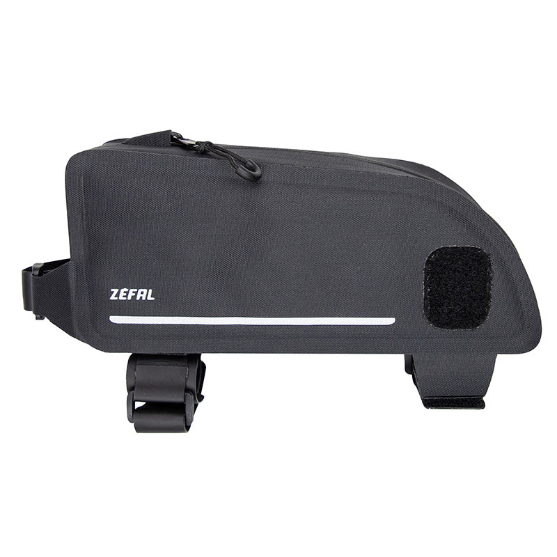 ZEFAL Z ADVENTURE T1 BLACK BICYCLE FRAME BAG VELCRO MOUNTING (L 50 x W 220 x H 100mm - 1 LITER) MAX LOAD 1kgs