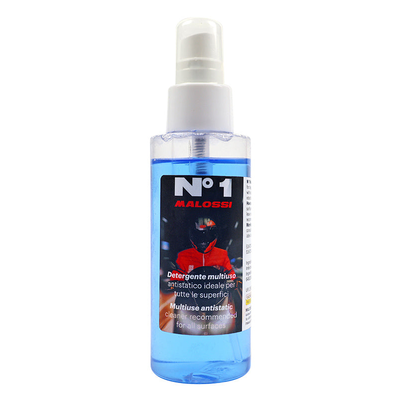 NETTOYANT-DEGRAISSANT MALOSSI N°1 SCOOT-MOTO MULTI USAGE DETERGENT ANTISTATIQUE (SPRAY 100 ml)