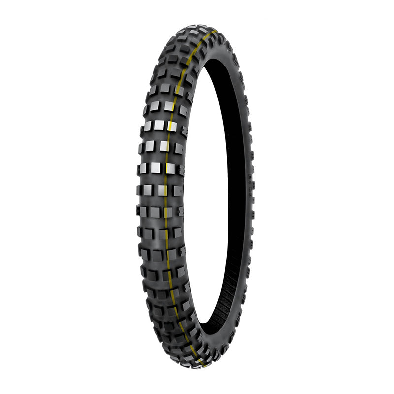 PNEU MOTO 21''  90-90-21 (3.00-21) MITAS ENDURO TRAIL XT + M+S FRONT 54T TL (TRAIL OFF ROAD DAKAR YELLOW)