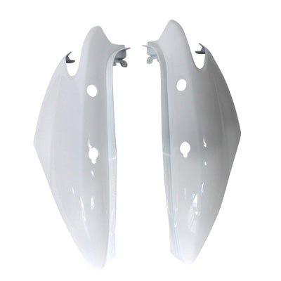 CARENAGE-COQUE AR SCOOT ADAPTABLE MBK 50 OVETTO 2008+-YAMAHA 50 NEOS 2008+ BLANC BRILLANT (PAIRE)