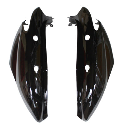 CARENAGE-COQUE AR SCOOT ADAPTABLE MBK 50 OVETTO 2008+-YAMAHA 50 NEOS 2008+ NOIR BRILLANT (PAIRE)