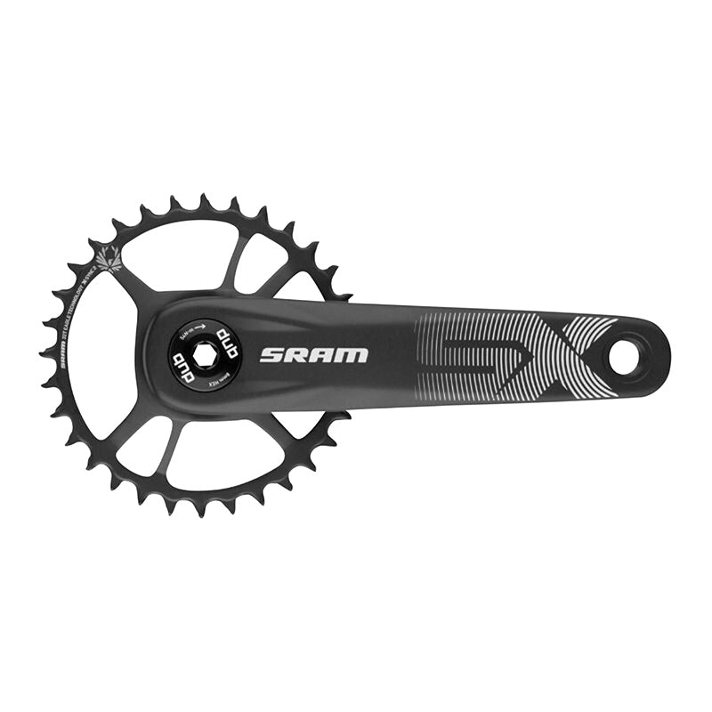 SRAM 12V MTB CRANKSET. SX EAGLE INTEGRATED AXLE DUB BOOST 175mm MOUNT 32ts X-SYNC (WORKSHOP MOUNT)