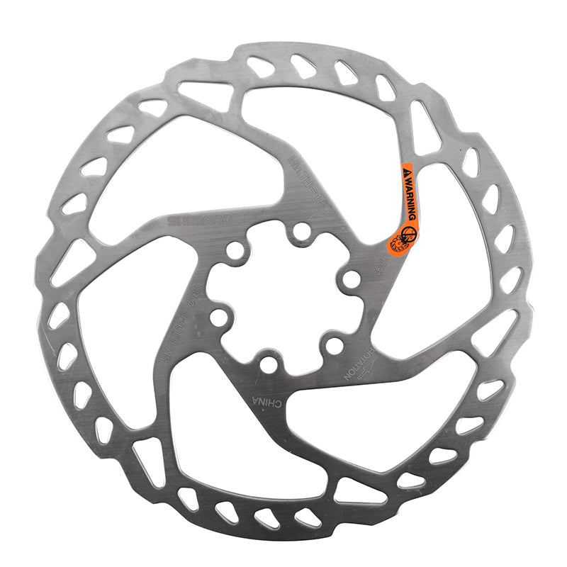 DISQUE DE FREIN VTT 6 TROUS SHIMANO 160mm DEORE-SLX  -RT66 (MONTAGE ATELIER)