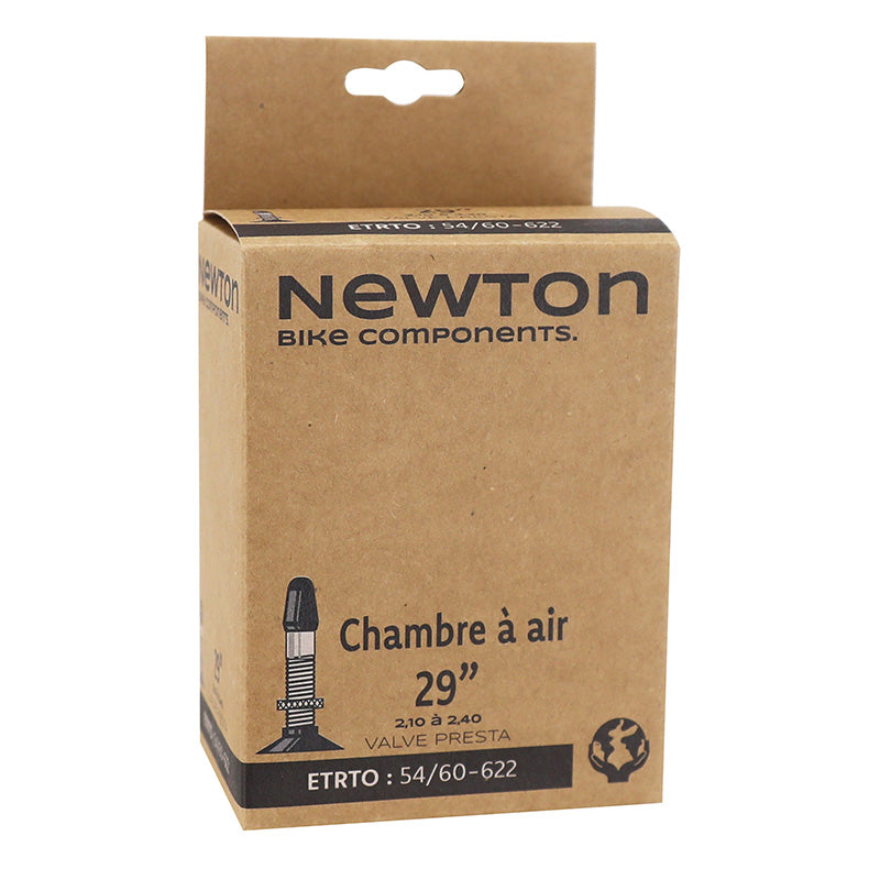 CHAMBRE A AIR VELO 29 x 2.10-2,40 NEWTON VALVE PRESTA (28mm)