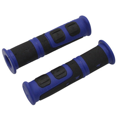 PROGRIP 964 EVO BLACK-BLUE MTB GRIP Ø22mm L120mm PRE-CUT FOR 90mm (PAIR)