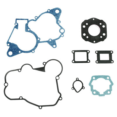 JOINT MOTEUR 50 A BOITE ADAPTABLE DERBI 50 SENDA 1994+2005, GPR 1997+2005-GILERA 50 SMT 2001+2005, RCR (MOTEUR DERBI EURO 2 - JOINT CULASSE METAL) (POCHETTE COMPLETE)  -P2R-