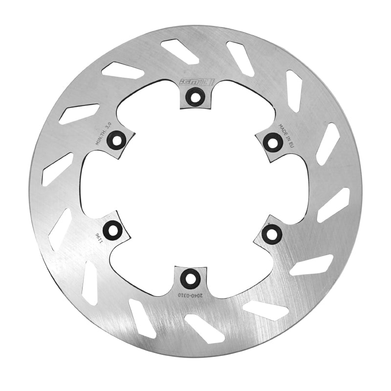 ADAPTABLE BRAKE DISC PIAGGIO 125 LIBERTY 1998+ AV, 50 LIBERTY 1997+ AV, 125 VESPA GT 2003+2006 AV, VESPA GTS 2006+ AV - BETA 50 RR AR (EXT 220mm - INT 105mm - 6 HOLES) -IGM-