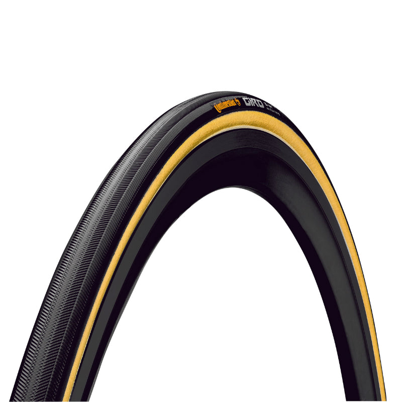 ROAD TUBING 700 X 22 CONTINENTAL GIRO BLACK-BEIGE 300g